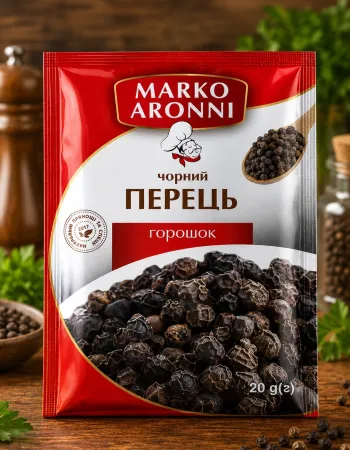 Перець чорний горошок Marko Aronni 20 г