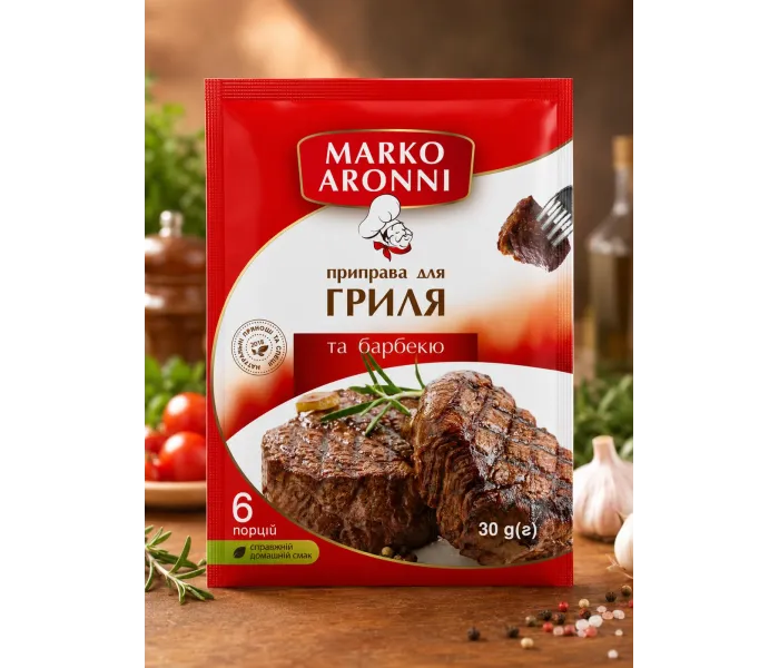 Приправа для гриля та барбекю Marko Aronni 30 г