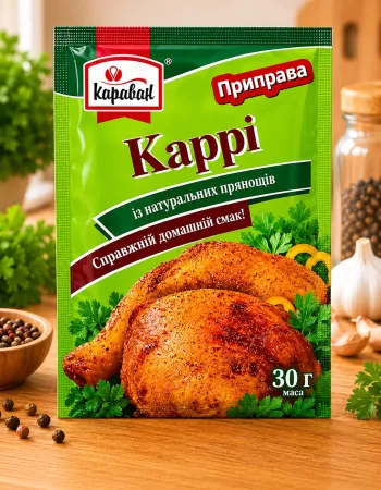 Приправа Каррі 30 г КАРАВАН 