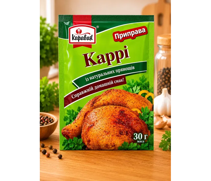 Приправа Каррі 30 г КАРАВАН 