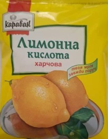 Лимонна кислота Караван 100 г Лимонна кислота Караван 100 г