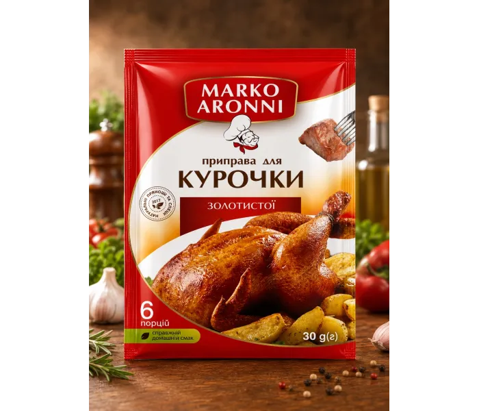 Приправа для курочки золотистої Marko Aronni 30 г