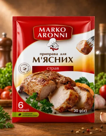 Приправа для м'ясних страв Marko Aronni 30 г