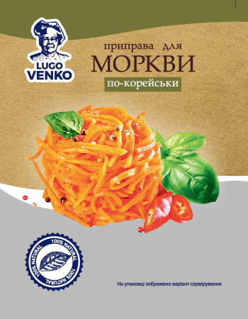 Приправа для моркви по-корейськи Lugo Venko 30 г Приправа для моркви по-корейськи Lugo Venko 30 г