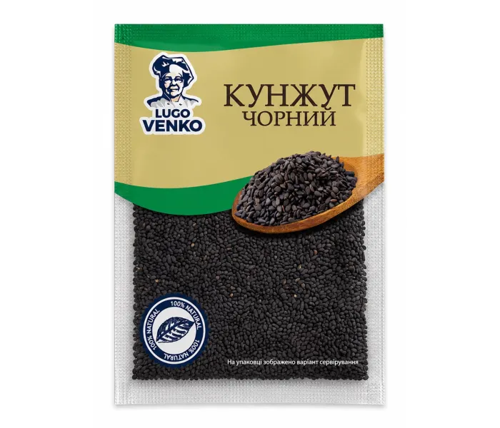 Кунжут чорний Lugo Venko 30 г