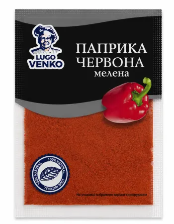 Паприка червона мелена Lugo Venko 40 г