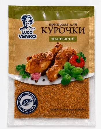 Приправа для курочки золотистої Lugo Venko 30 г