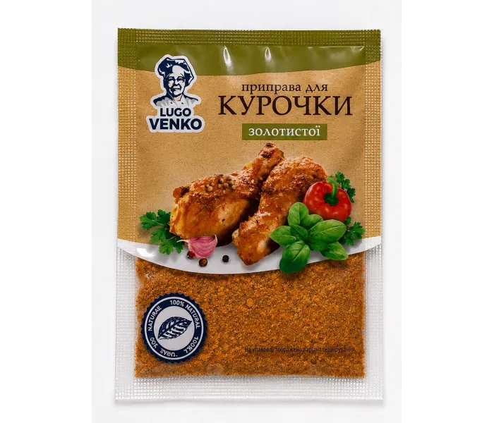 Приправа для курочки золотистої Lugo Venko 30 г