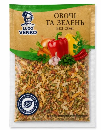 Приправа овочі та зелень Lugo Venko 25 г