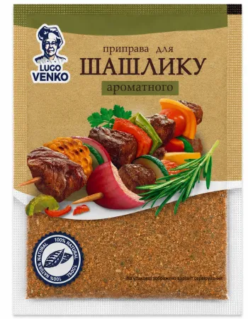 Приправа для шашлику ароматного Lugo Venko 25 г