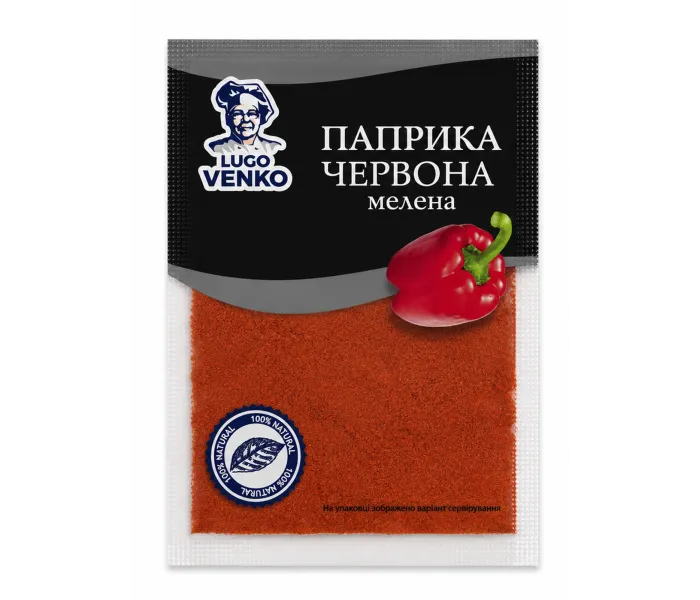 Паприка червона мелена Lugo Venko 40 г