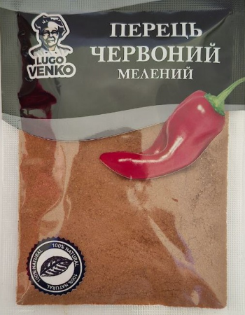 Перець червоний мелений Lugo Venko 40 г Перець червоний мелений Lugo Venko 40 г