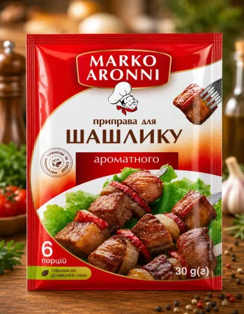 Приправа для шашлику ароматного Marko Aronni 30 г