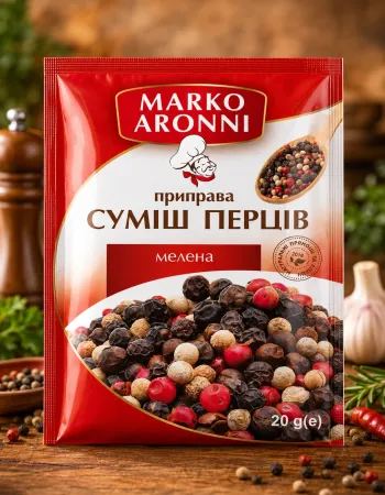 Приправа суміш перців Marko Aronni 20 г